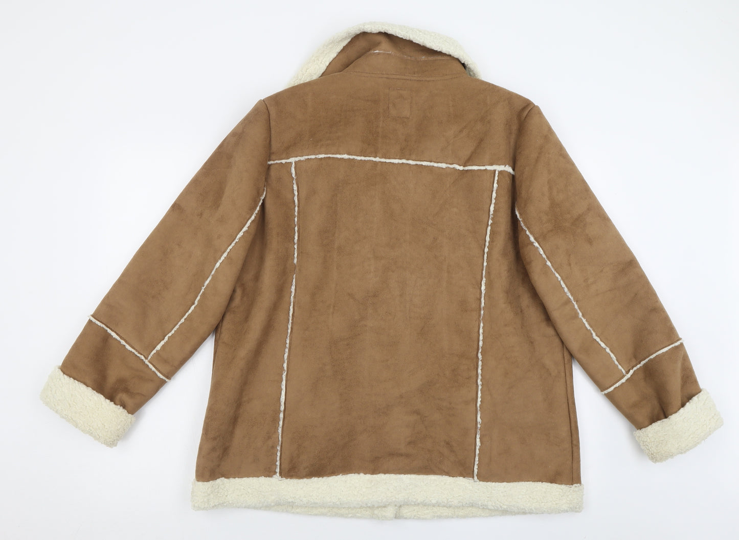 primRK Womens Brown   Jacket  Size 18  Zip