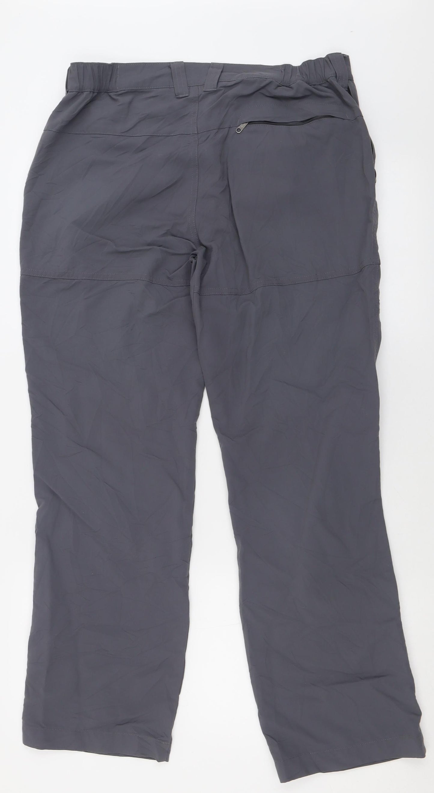 Rohan Mens Grey  Polyamide Trousers  Size 34 L30 in Regular Button