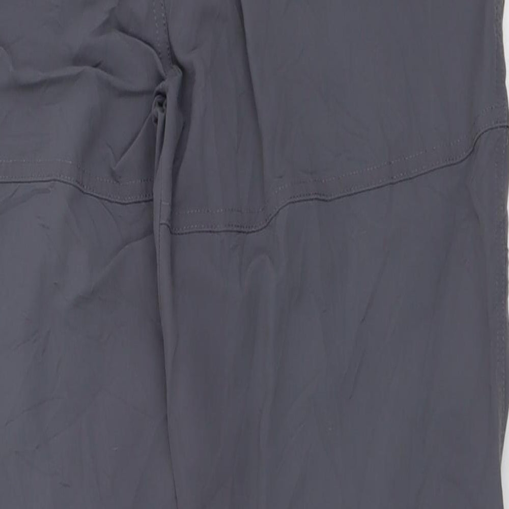 Rohan Mens Grey  Polyamide Trousers  Size 34 L30 in Regular Button