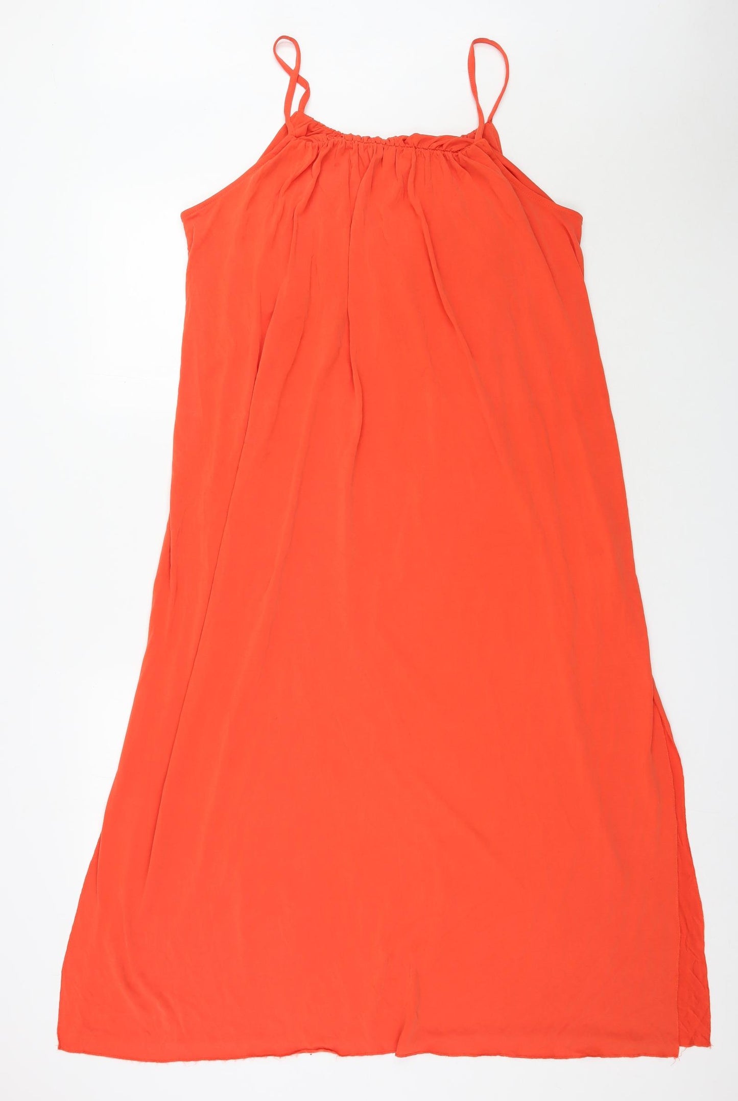 Primark Womens Orange  Modal Trapeze & Swing  Size 18  Scoop Neck Pullover