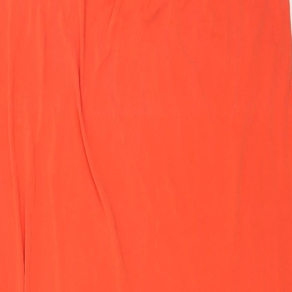 Primark Womens Orange  Modal Trapeze & Swing  Size 18  Scoop Neck Pullover
