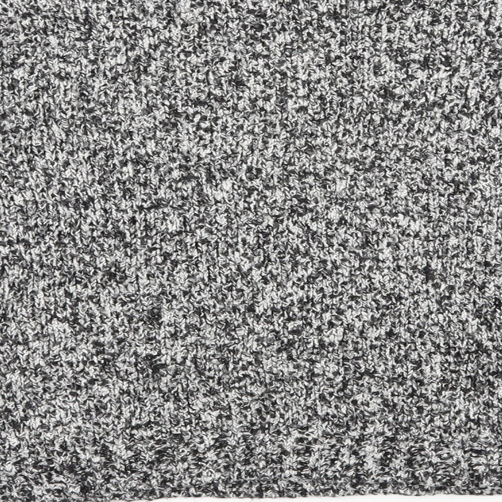 H&M Womens Grey Round Neck  Cotton Pullover Jumper Size M