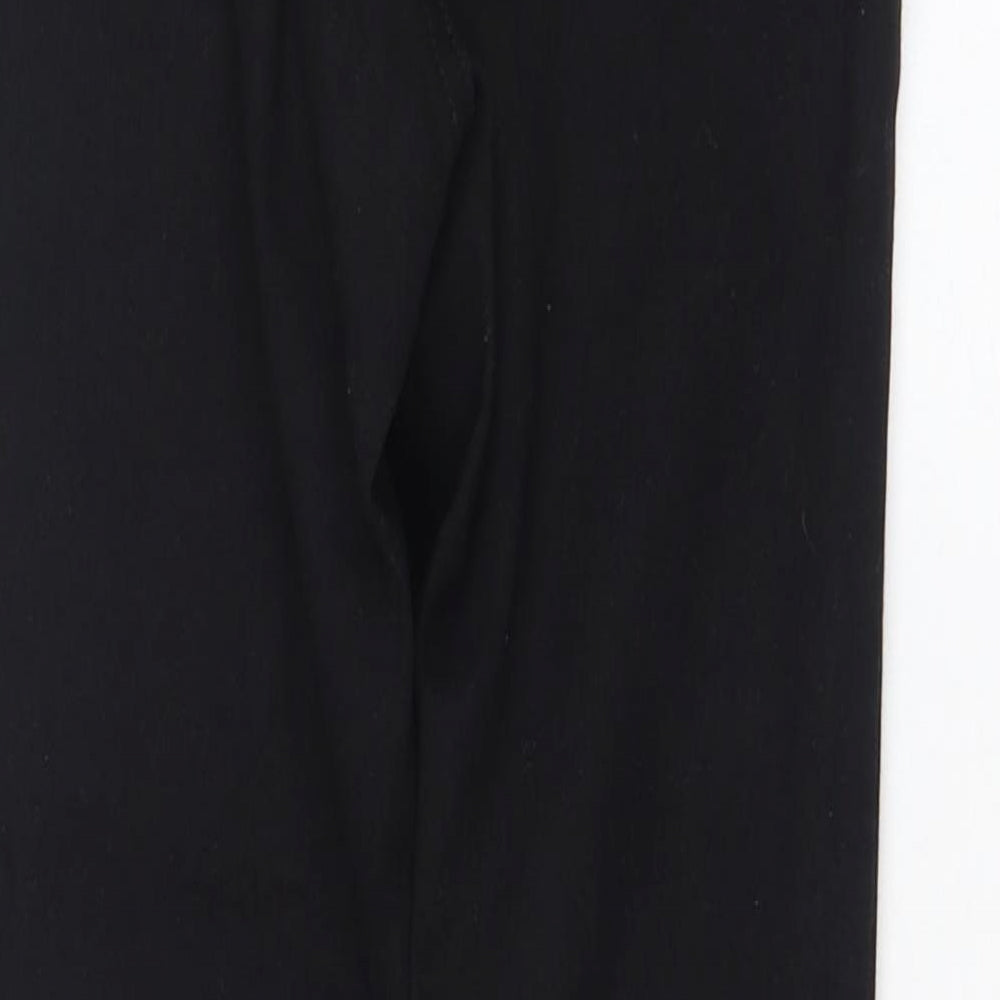 Primark Womens Black  Cotton Skinny Jeans Size 6 L28 in Regular Zip