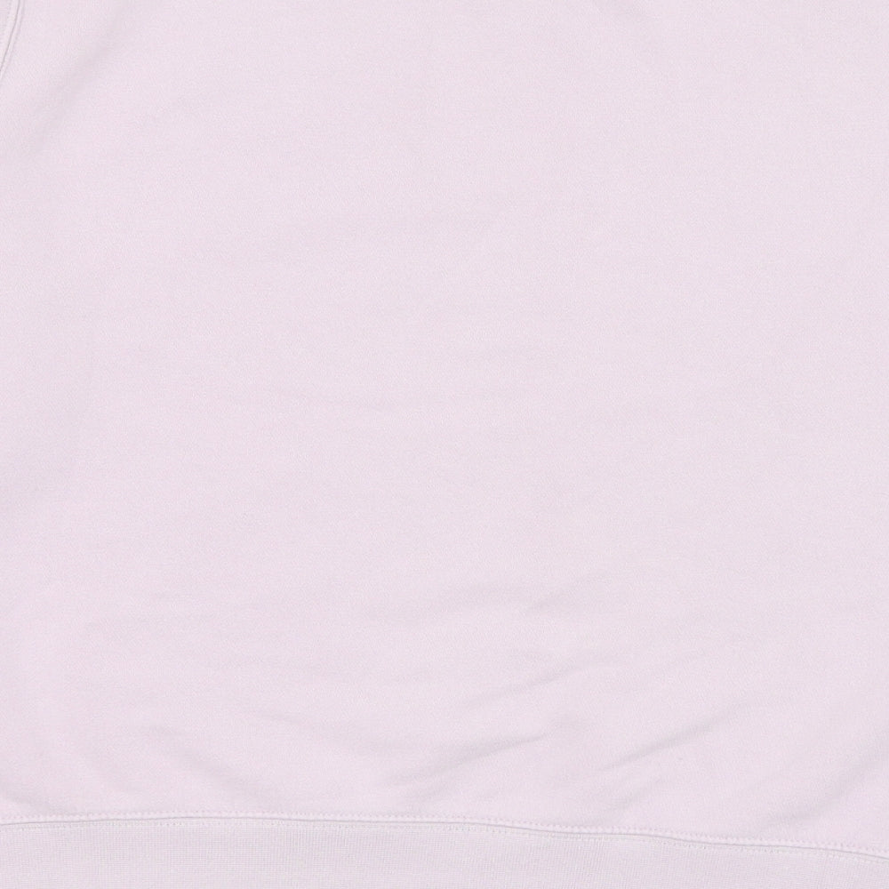 Nike Womens Pink  Cotton Pullover Sweatshirt Size S  Pullover