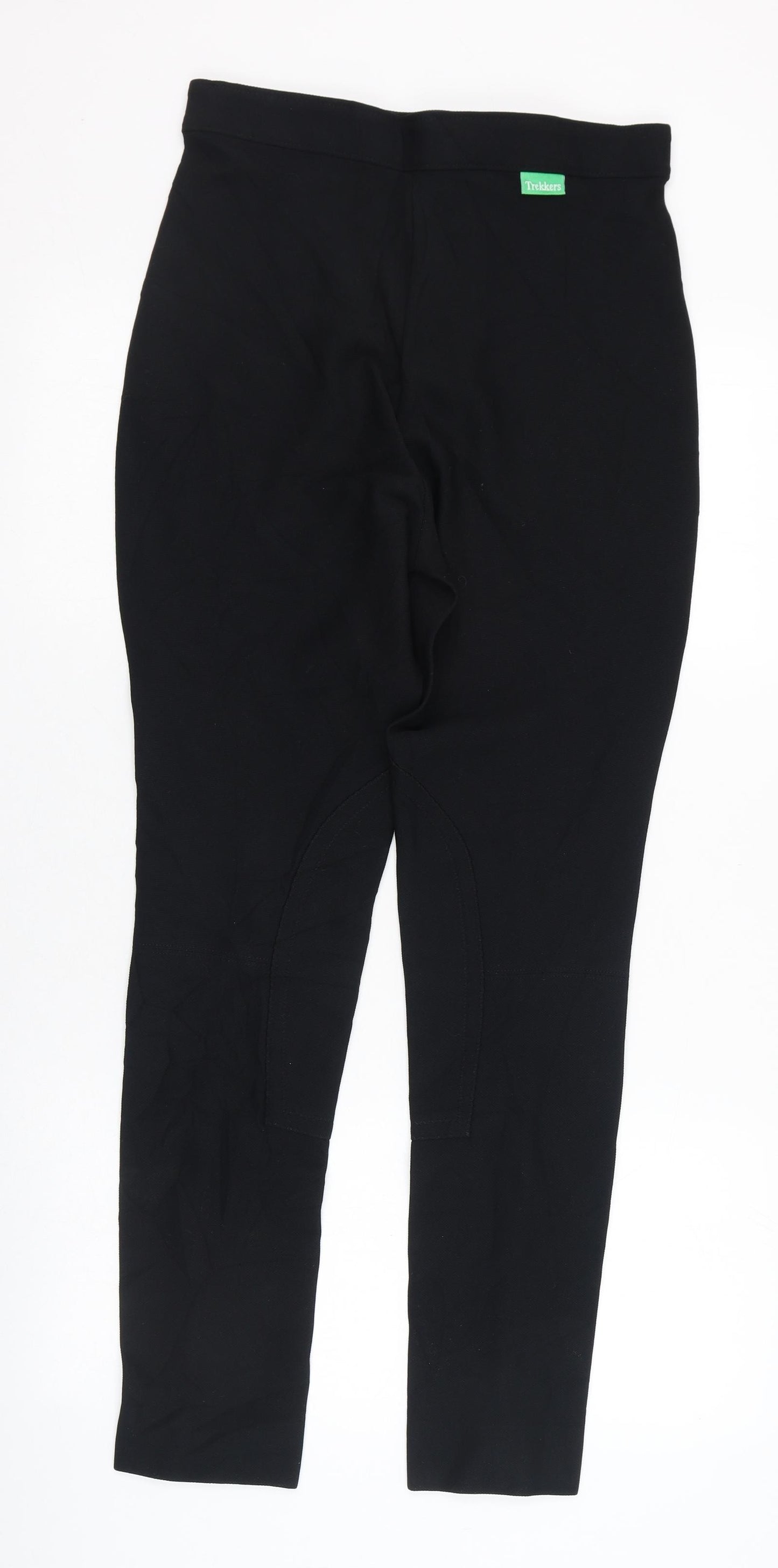 saddle master Womens Black  Nylon Jogger Leggings Size 12 L29 in   - Jodhpurs