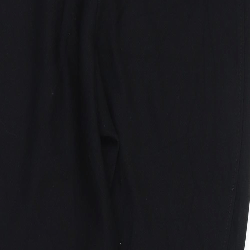 saddle master Womens Black  Nylon Jogger Leggings Size 12 L29 in   - Jodhpurs