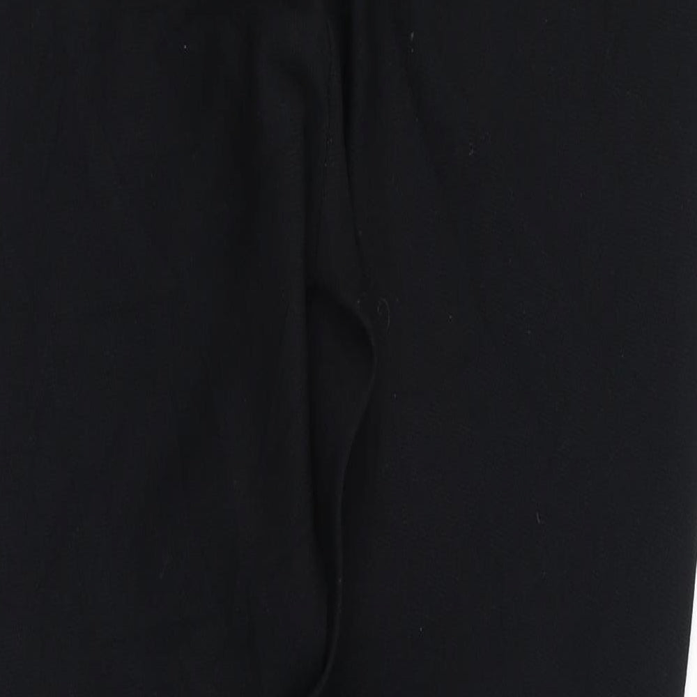 saddle master Womens Black  Nylon Jogger Leggings Size 12 L29 in   - Jodhpurs