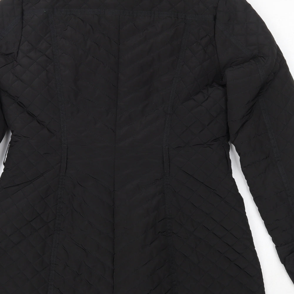 NEXT Womens Black   Jacket  Size 10  Zip