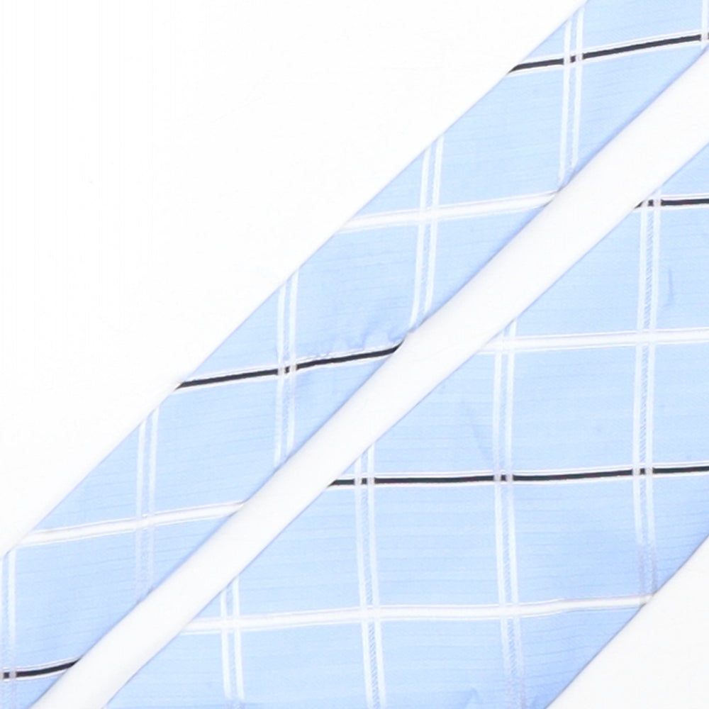 Thomas Nash  Mens Multicoloured Plaids & Checks Polyester Pointed Tie One Size