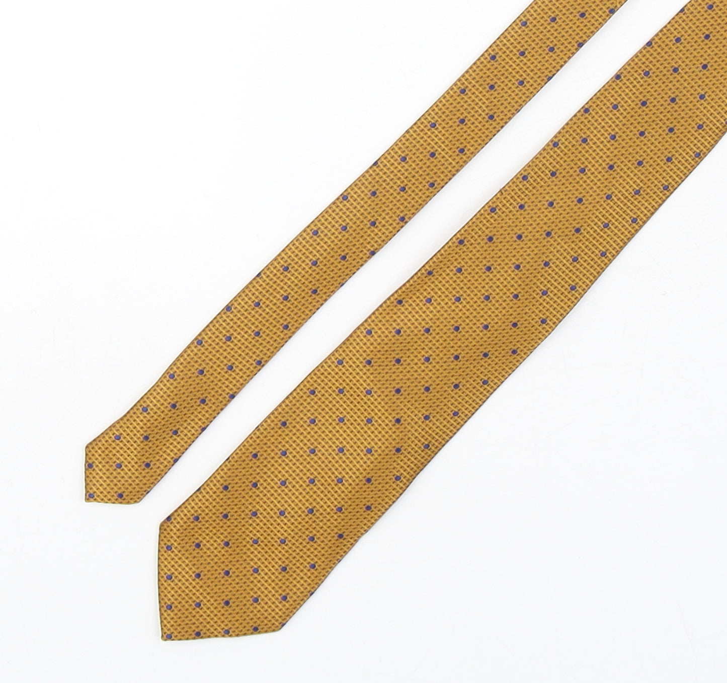 Skopes  Mens Multicoloured Polka Dot Polyester Pointed Tie One Size