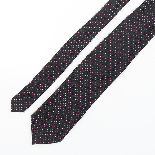 Skopes Mens Multicoloured Polka Dot Silk Pointed Tie One Size