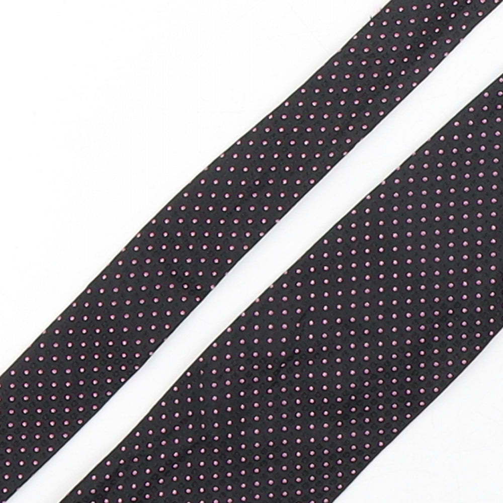 Skopes Mens Multicoloured Polka Dot Silk Pointed Tie One Size