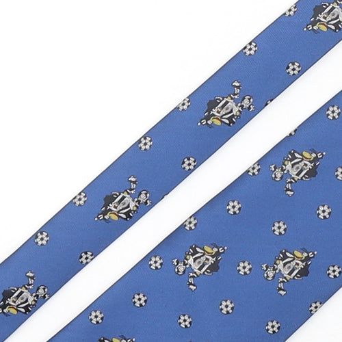 Newcastle United Mens Blue Geometric Polyester Pointed Tie One Size