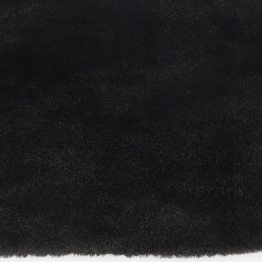 H&M Womens Black   Jacket  Size S   - Faux Fur