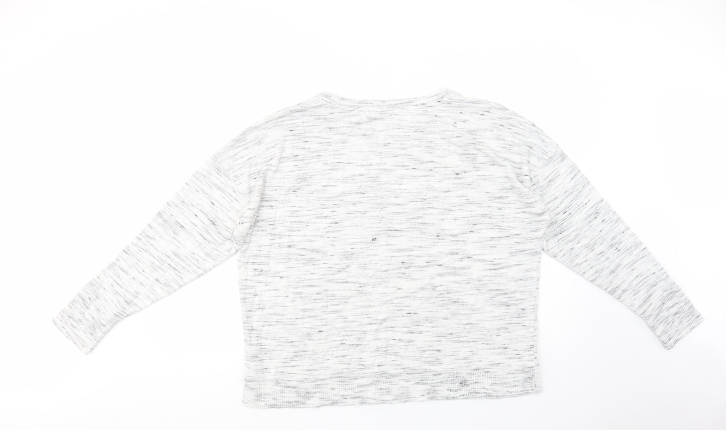 Marks and Spencer Womens Grey  Viscose Top Lounge Set Size 18   - Relaxez-vous