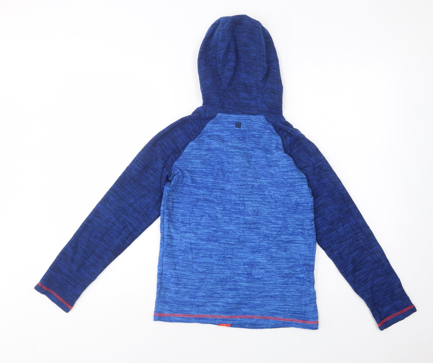 Mountain Warehouse Boys Blue  Polyester Full Zip Hoodie Size 9-10 Years  Zip