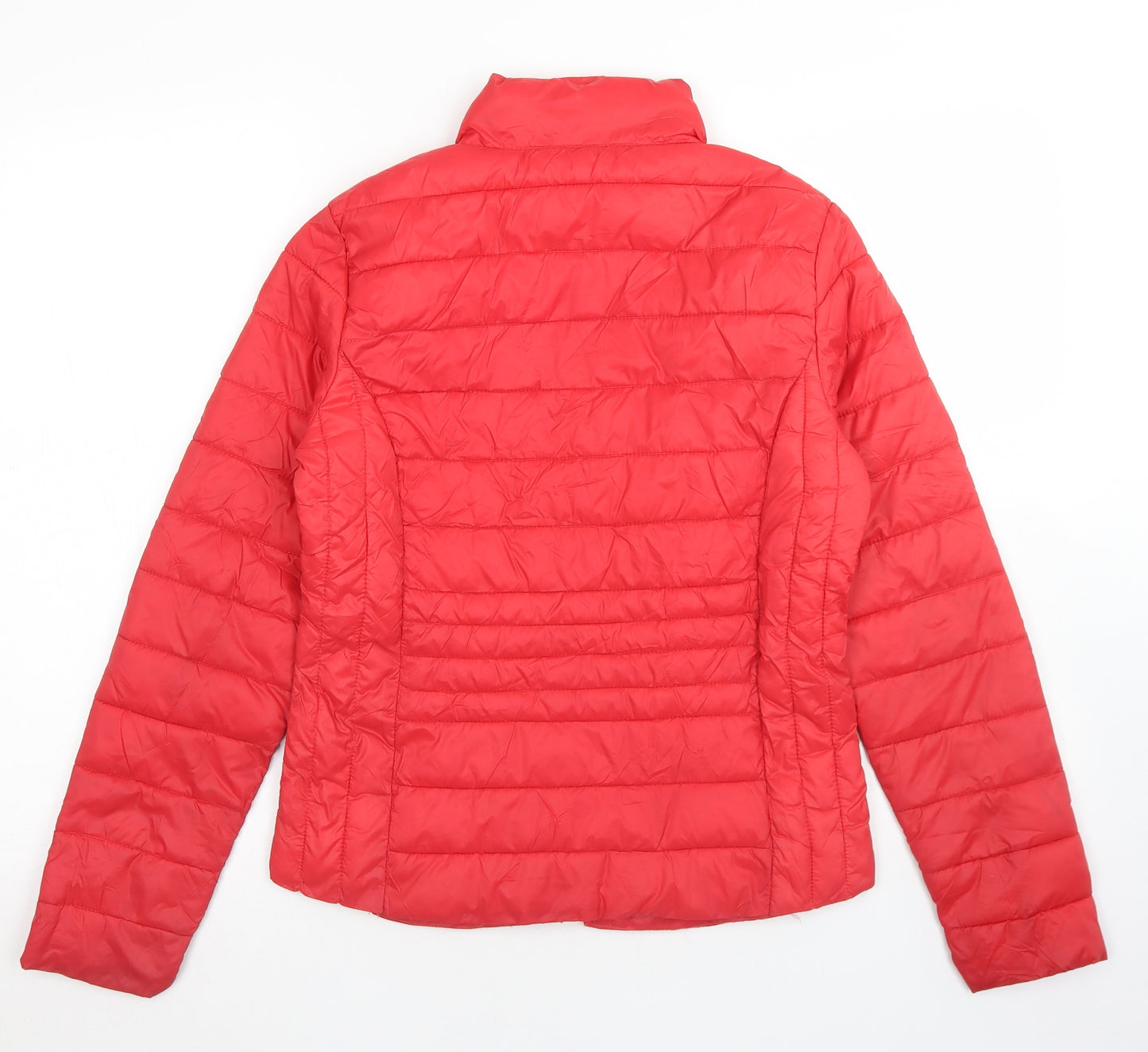 Primark Womens Red   Puffer Jacket Jacket Size XS  Zip