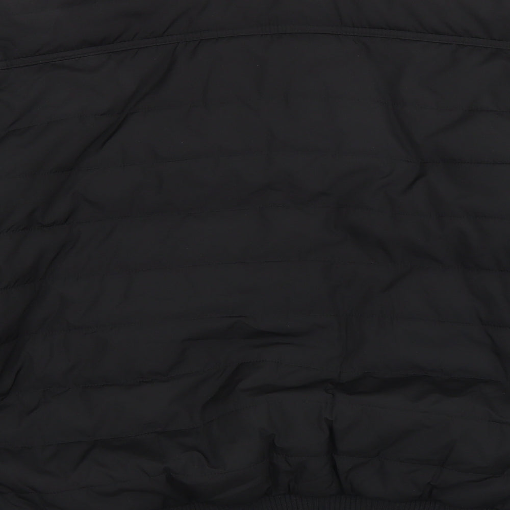 George Mens Black   Puffer Jacket Coat Size 3XL  Zip