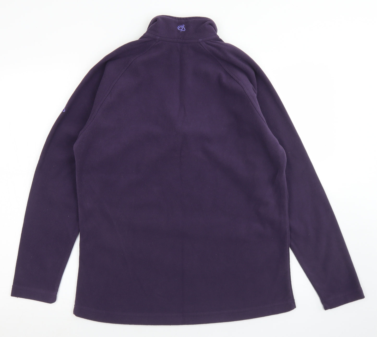 Craghoppers Womens Purple  Polyester Pullover Sweatshirt Size 12  Zip