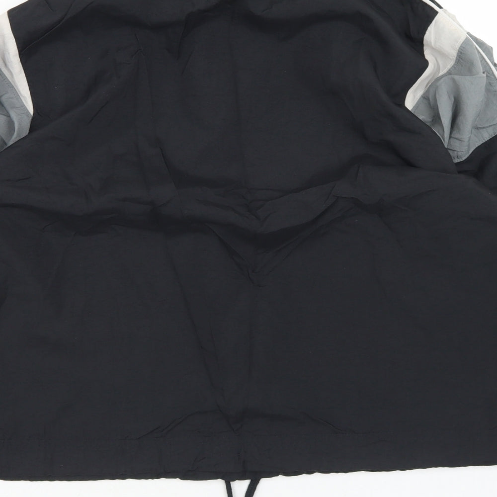 Nike Womens Black   Windbreaker Jacket Size XS  Zip - Cropped