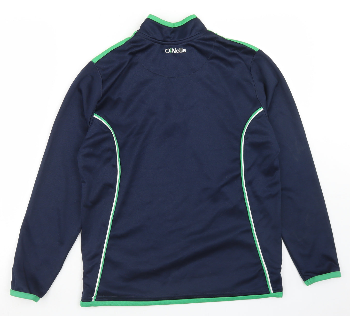 ONeills Boys Blue  Polyester Pullover Sweatshirt Size 13 Years  Zip