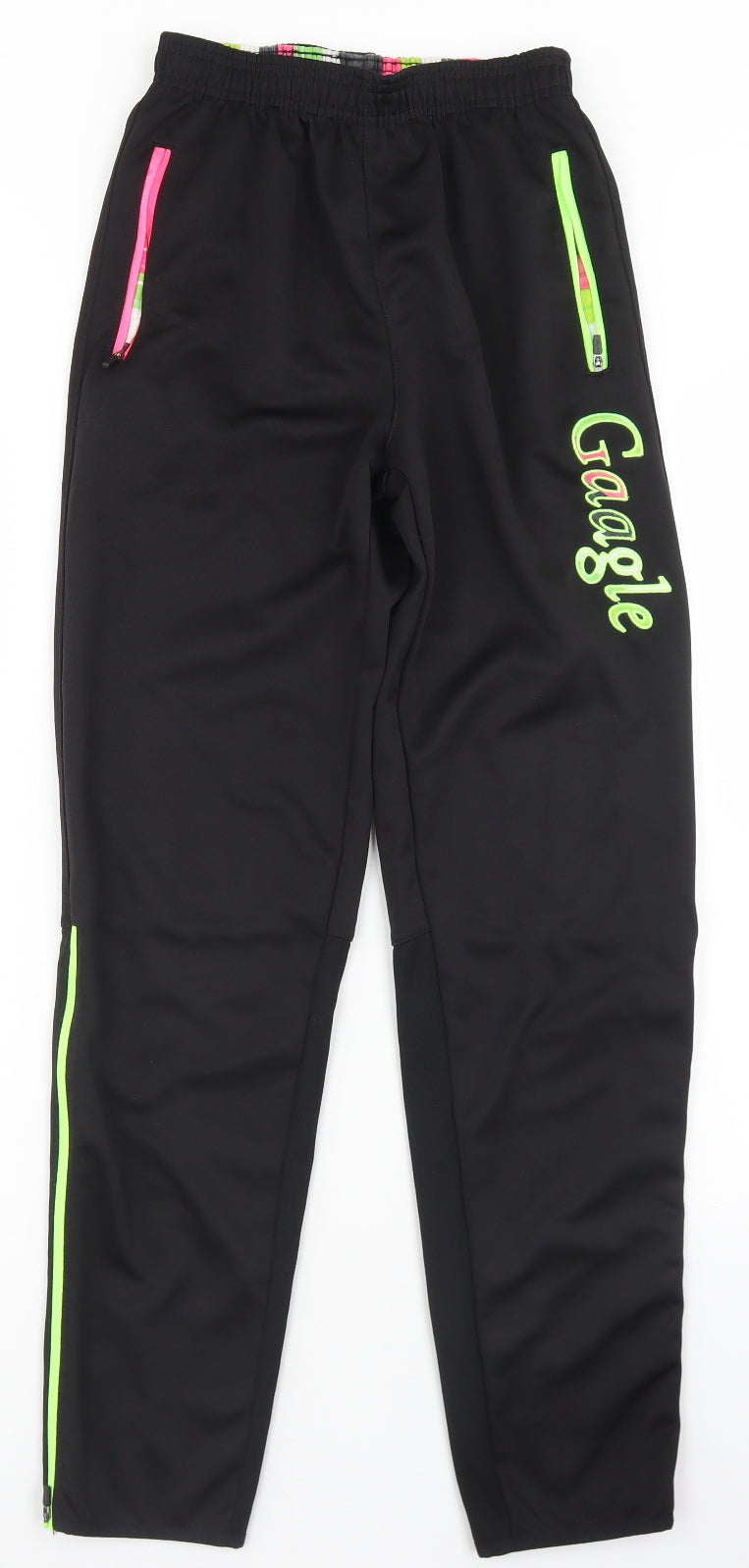 ONeills Girls Black  Polyester Jogger Trousers Size 13 Years  Regular Drawstring