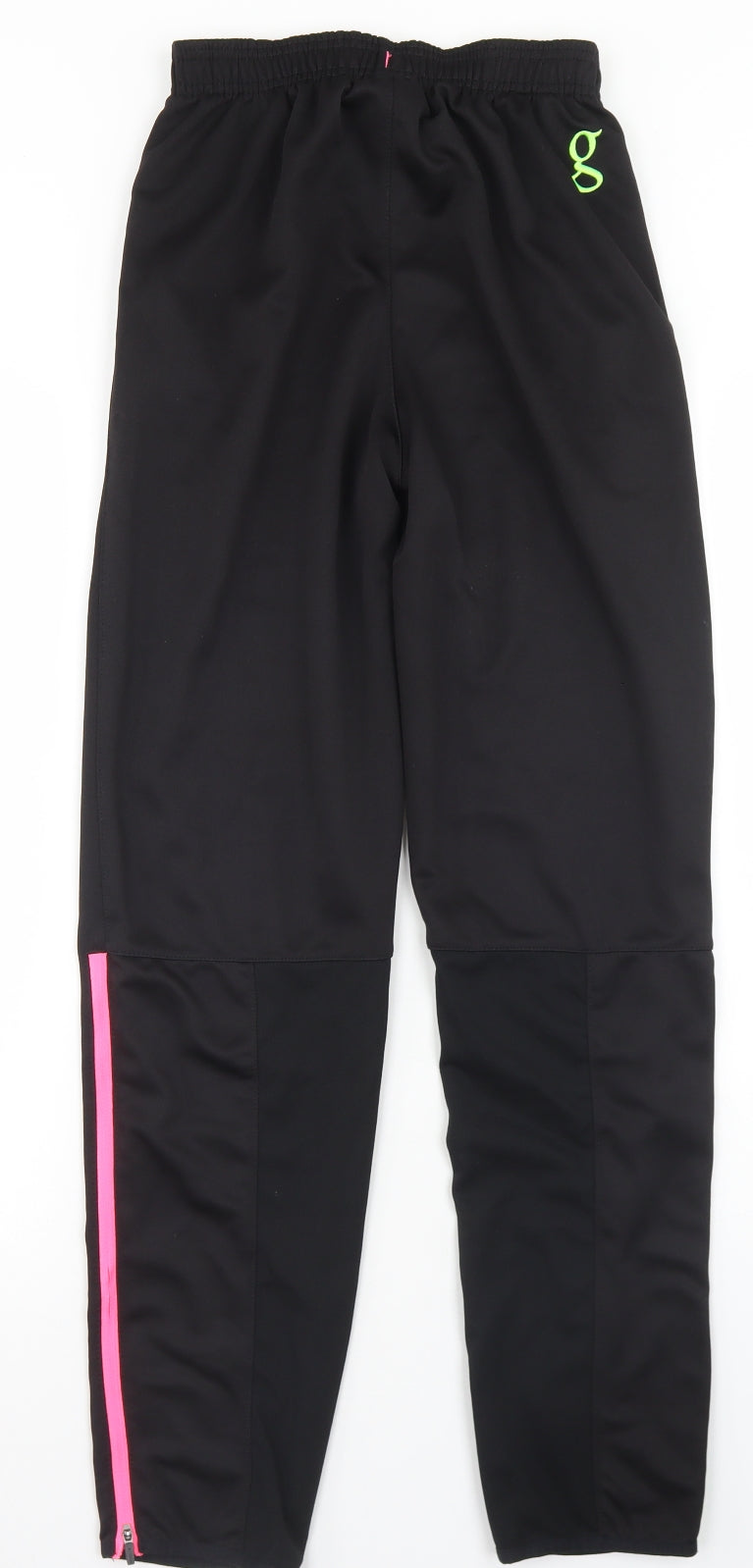 ONeills Girls Black  Polyester Jogger Trousers Size 13 Years  Regular Drawstring