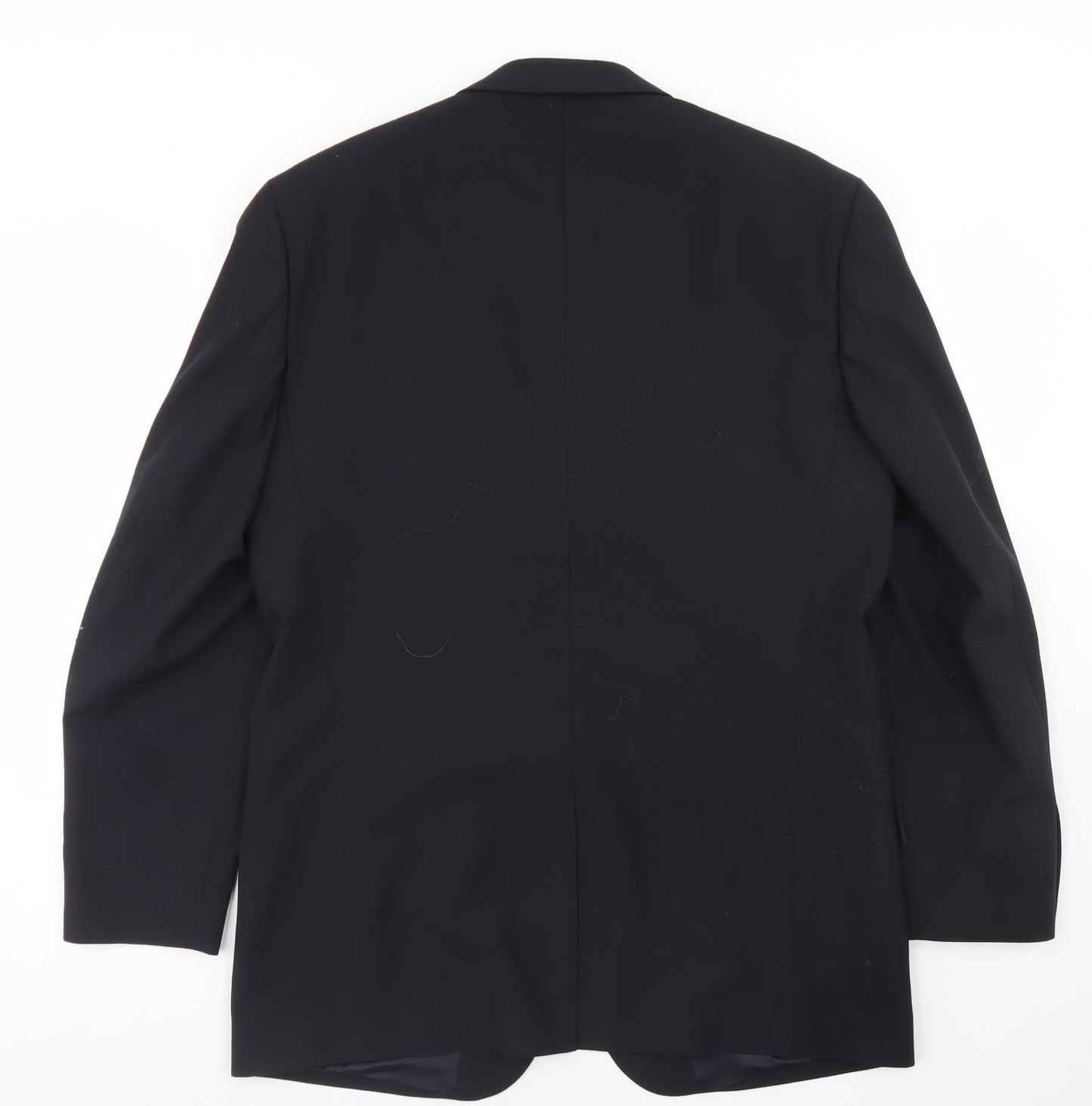 Ultimo Mens Black  Wool Jacket Blazer Size 40