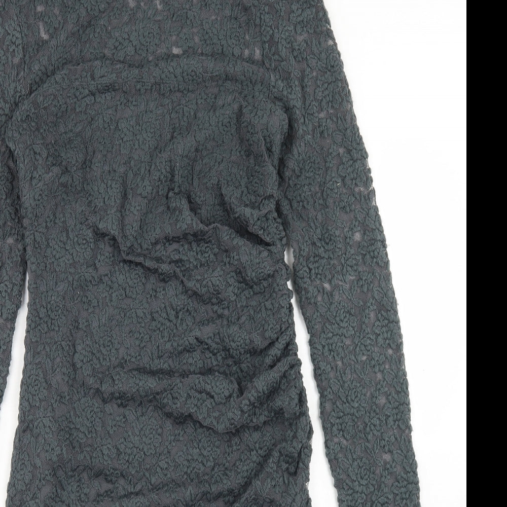 Phase Eight Womens Green  Polyester Shift  Size 14  Round Neck