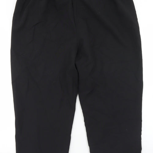 Bm Collection Womens Black  Polyester Dress Pants Trousers Size 20 L24 in Regular