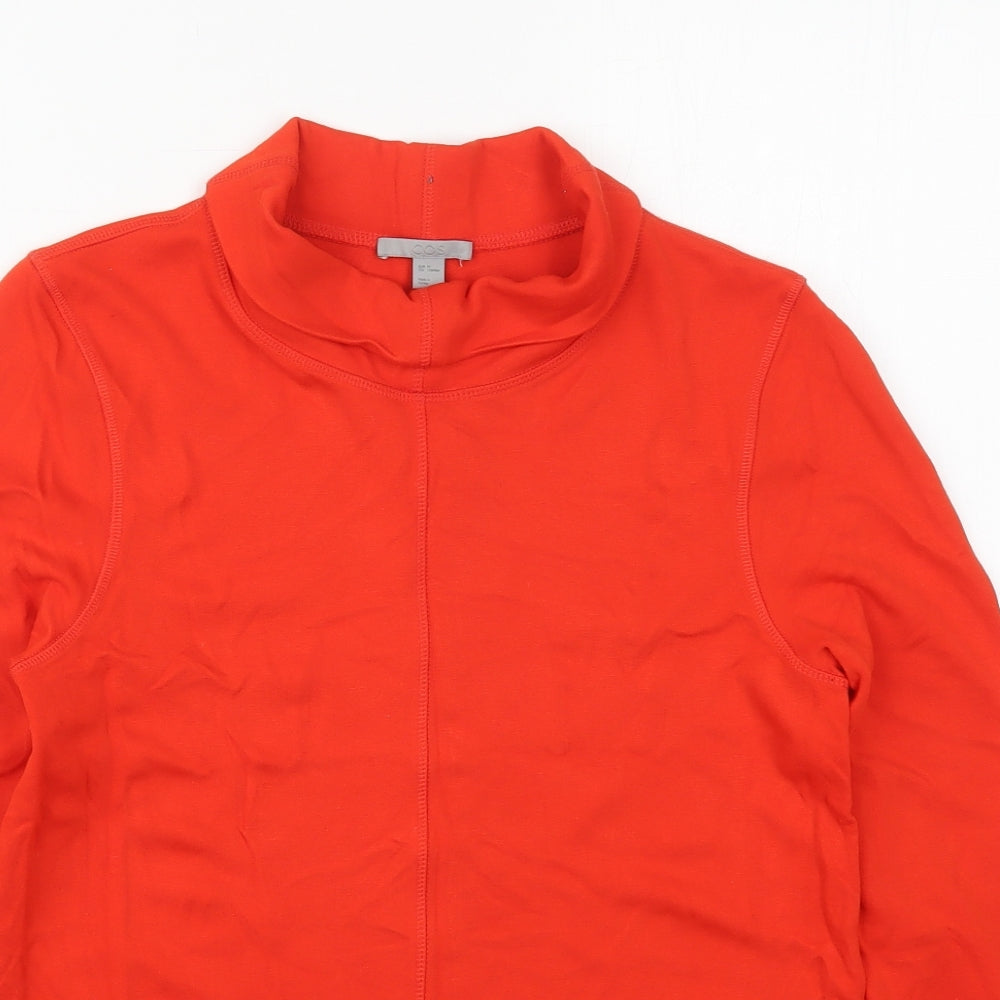 COS Womens Red  Viscose Pullover Sweatshirt Size M  Pullover