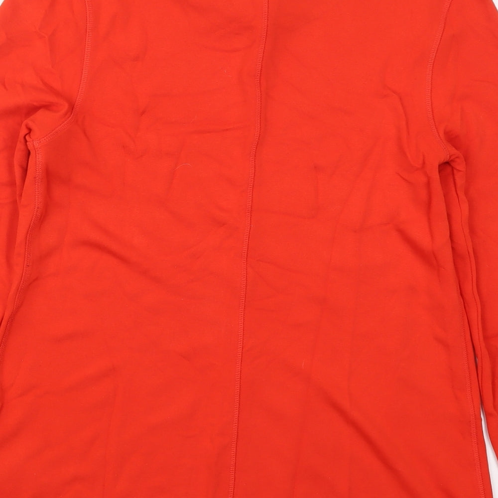 COS Womens Red  Viscose Pullover Sweatshirt Size M  Pullover