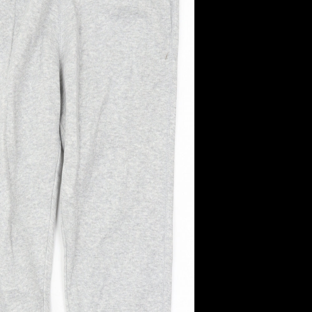 George Mens Grey  Cotton Sweatpants Trousers Size M L29 in Regular Drawstring