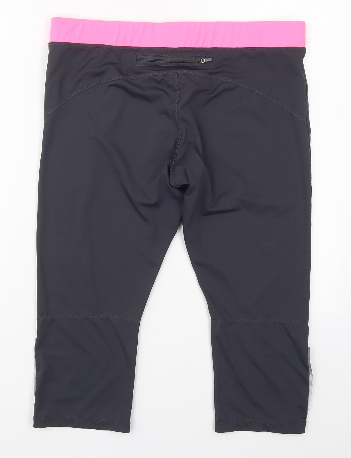 Atmosphere Womens Grey  Polyester Cropped Leggings Size 14 L18 in Regular