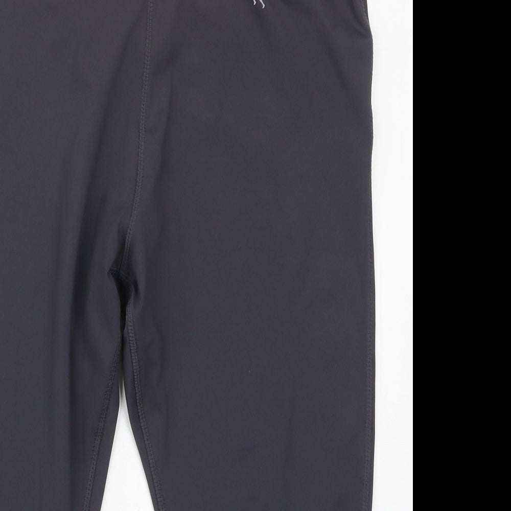 Atmosphere Womens Grey  Polyester Cropped Leggings Size 14 L18 in Regular