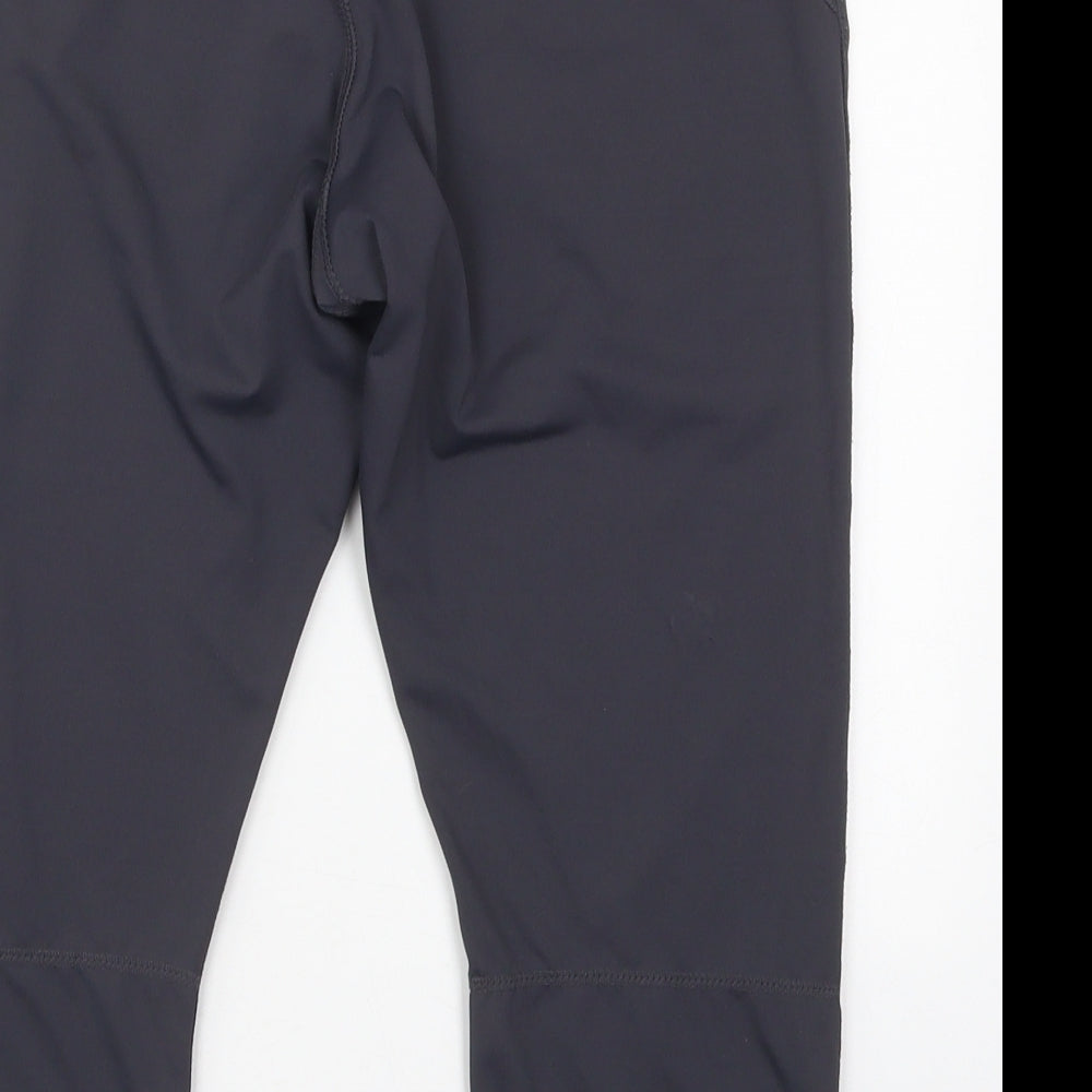 Atmosphere Womens Grey  Polyester Cropped Leggings Size 14 L18 in Regular