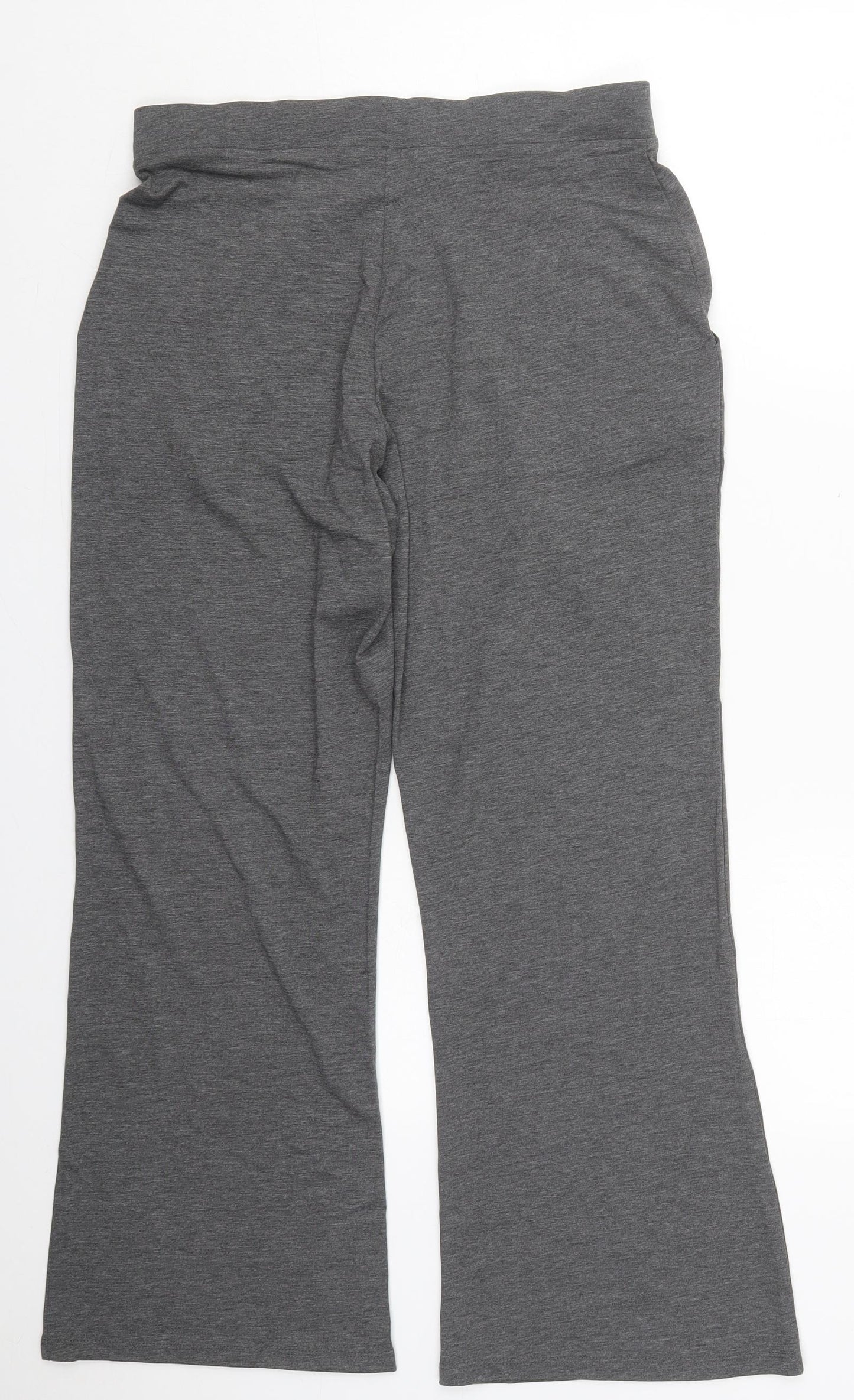 Capsule Womens Grey  Polyester Trousers  Size 12 L27 in Regular