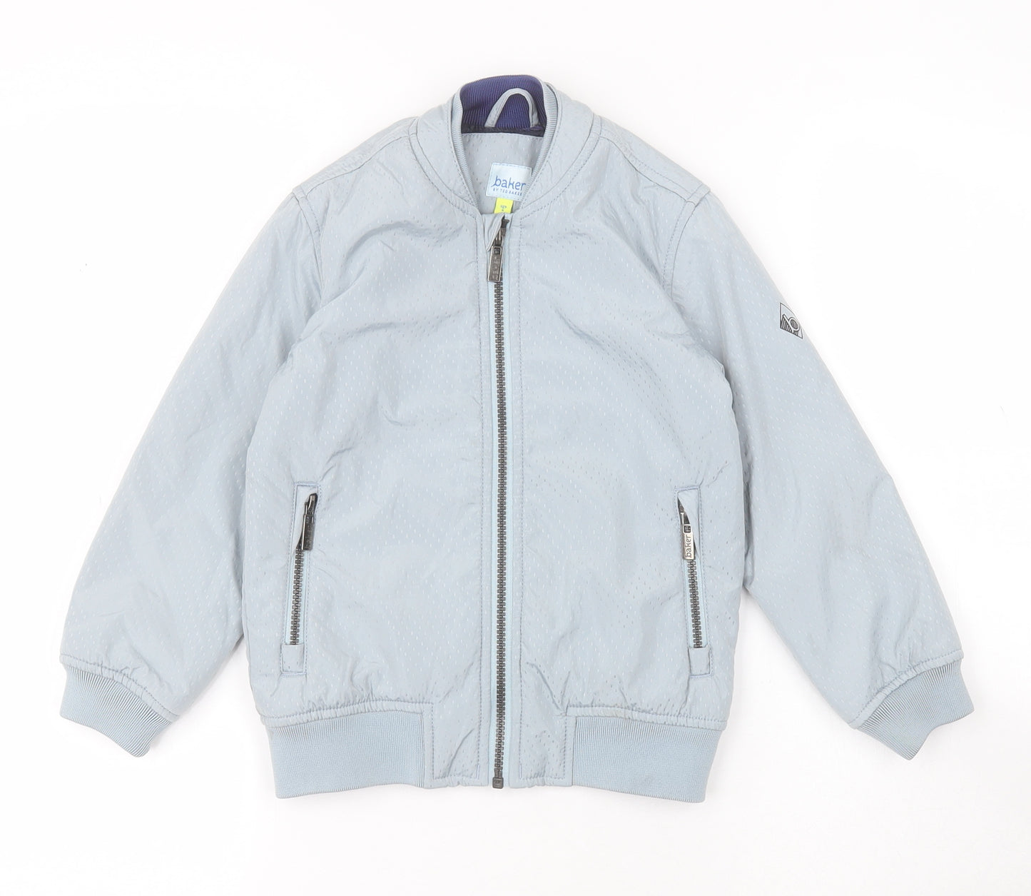 Baker Boys Blue   Bomber Jacket Jacket Size 6 Years  Zip