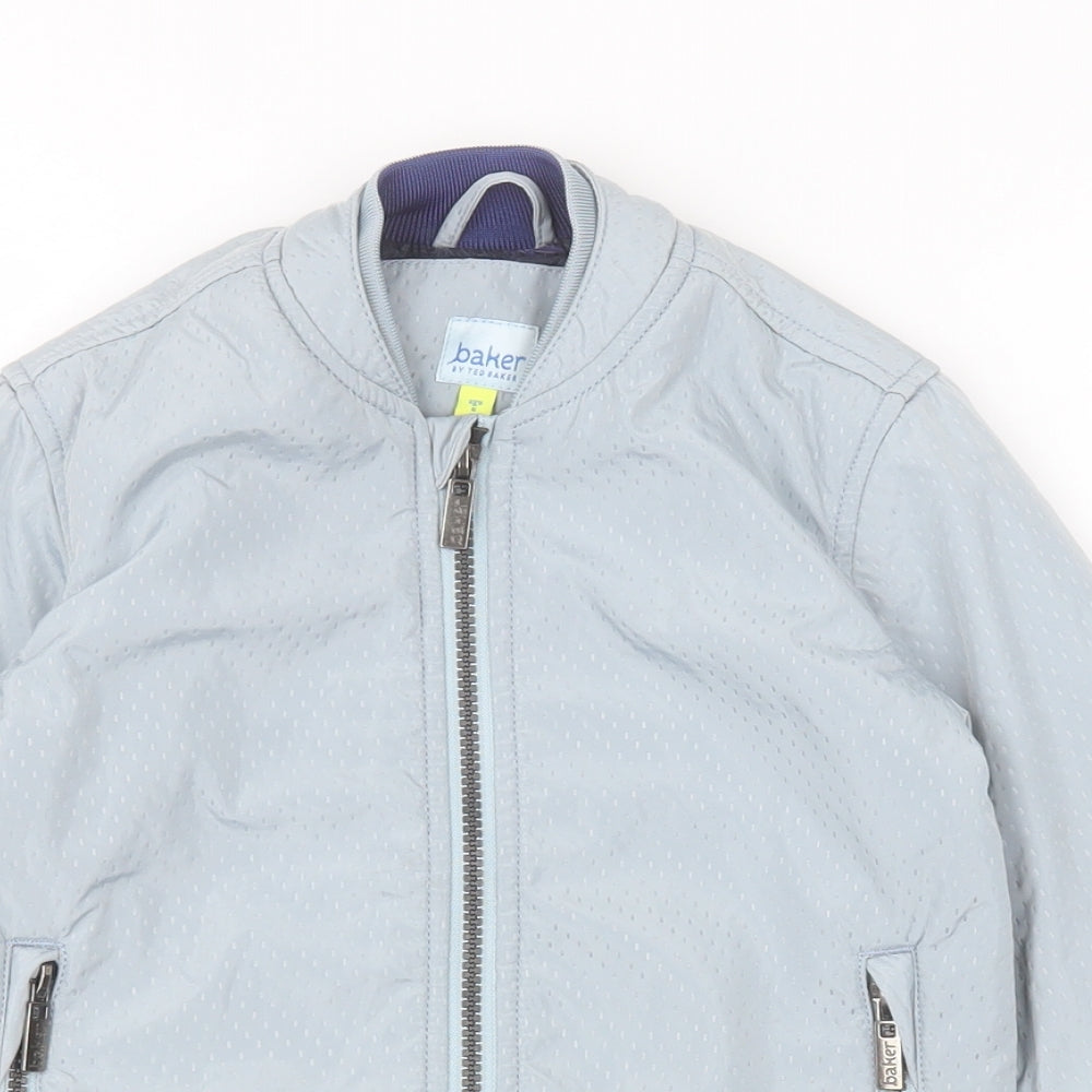Baker Boys Blue   Bomber Jacket Jacket Size 6 Years  Zip
