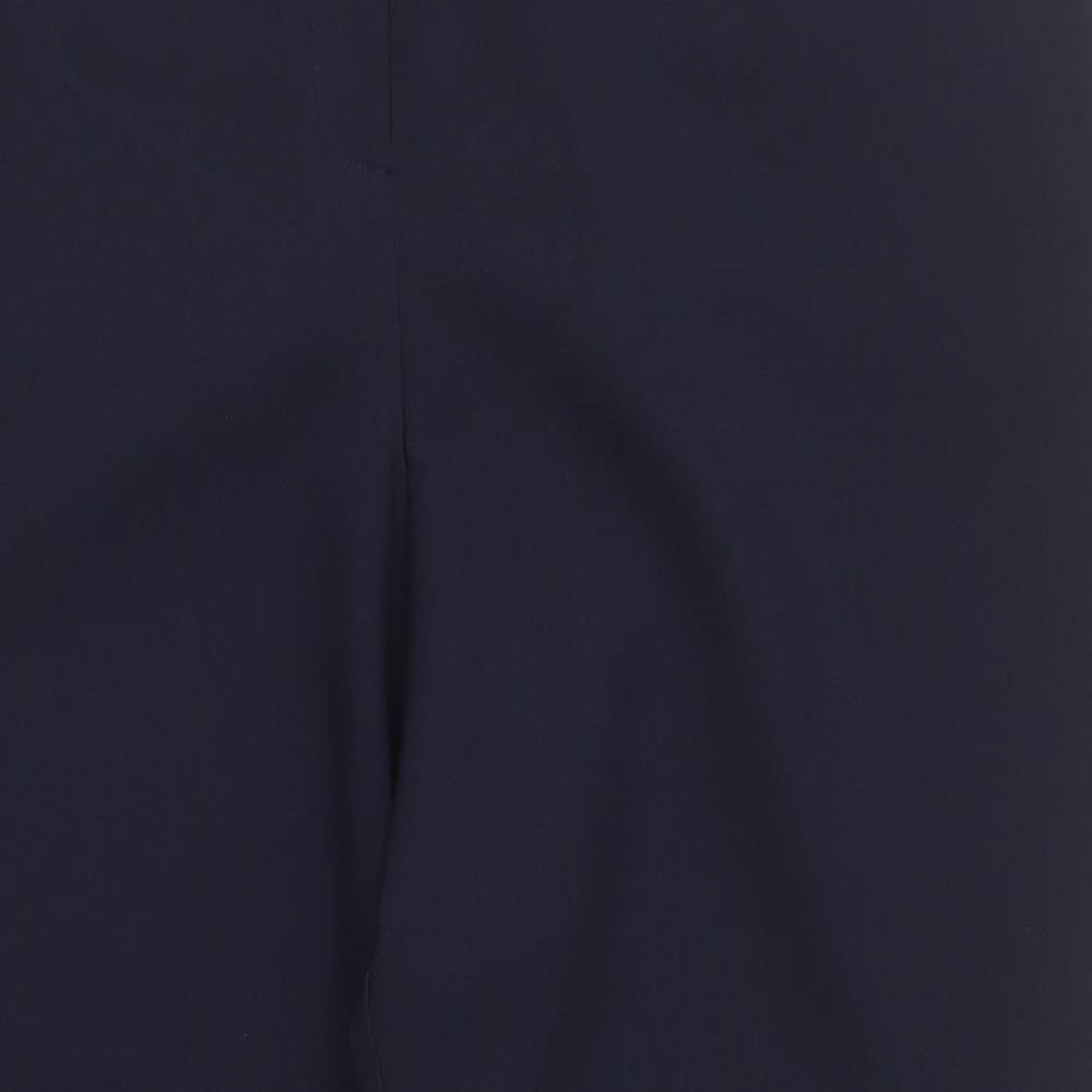 Dunnes Womens Black  Polyester Dress Pants Trousers Size 20 L27 in Regular Zip
