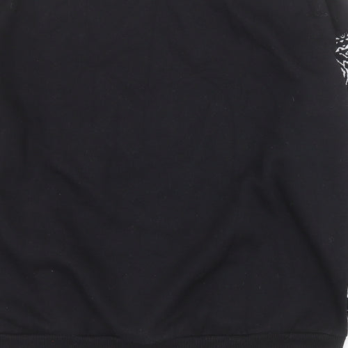 YFL Reserved Womens Black  Polyester Pullover Hoodie Size L  Pullover - Tiger