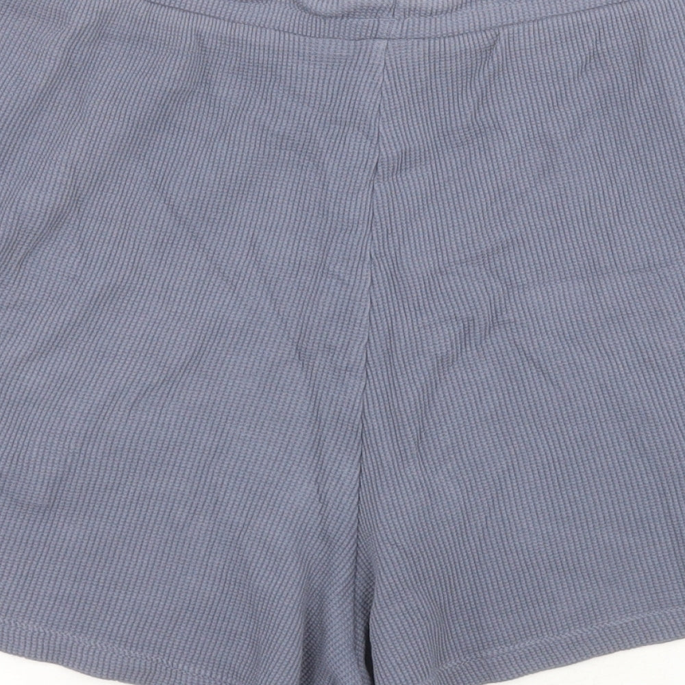 NEXT Mens Blue  Cotton Sweat Shorts Size L  Regular Drawstring