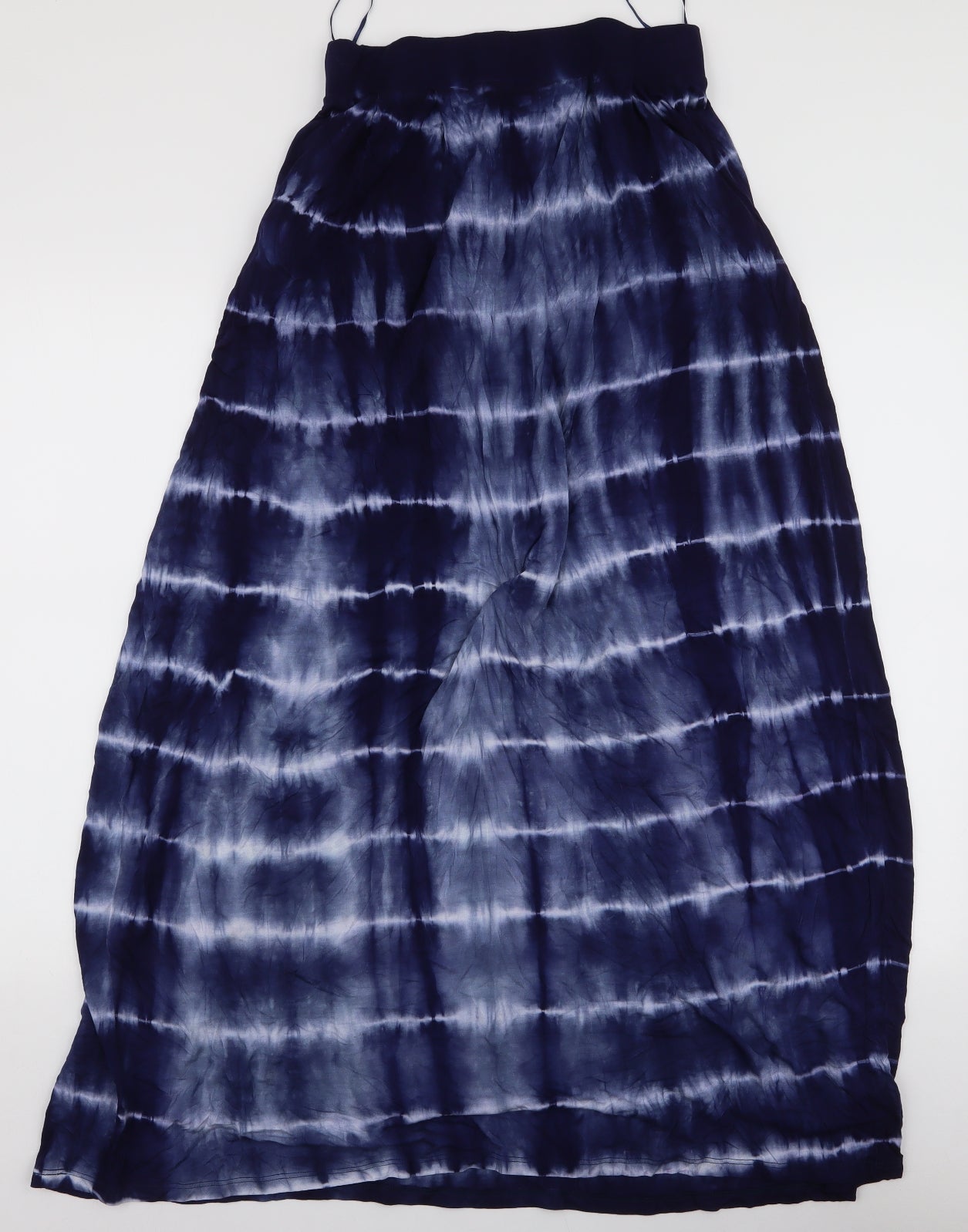 TU Womens Blue  Viscose Maxi Skirt Size 8