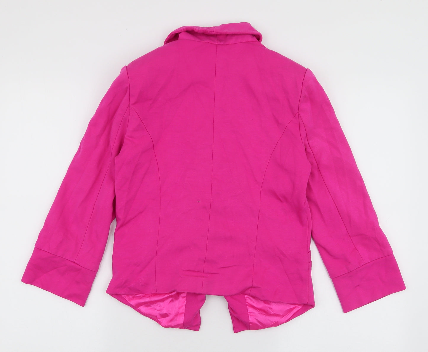 Exhibit Womens Pink   Jacket Blazer Size 12