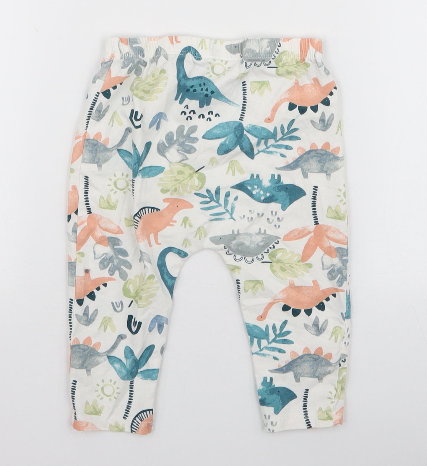 TU Boys Multicoloured  Cotton  Leggings Size 9-12 Months  Pullover - Dinosaur