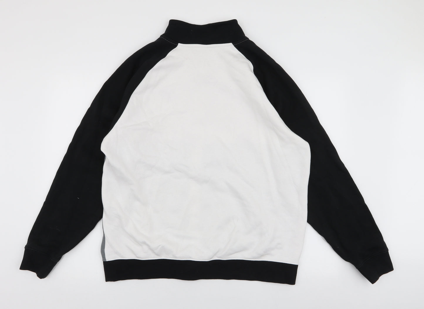 Nike  Mens Multicoloured  Cotton Full Zip Sweatshirt Size L