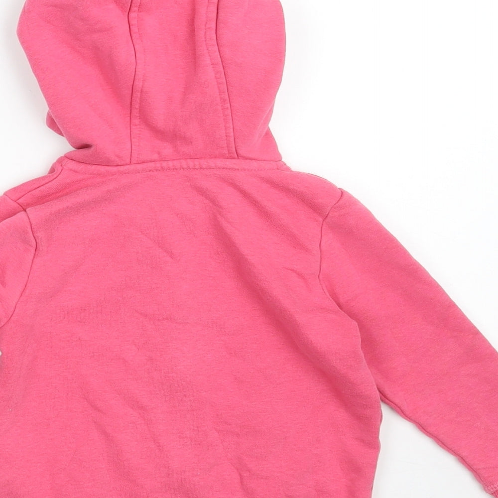 George Girls Pink   Jacket  Size 2-3 Years  Zip