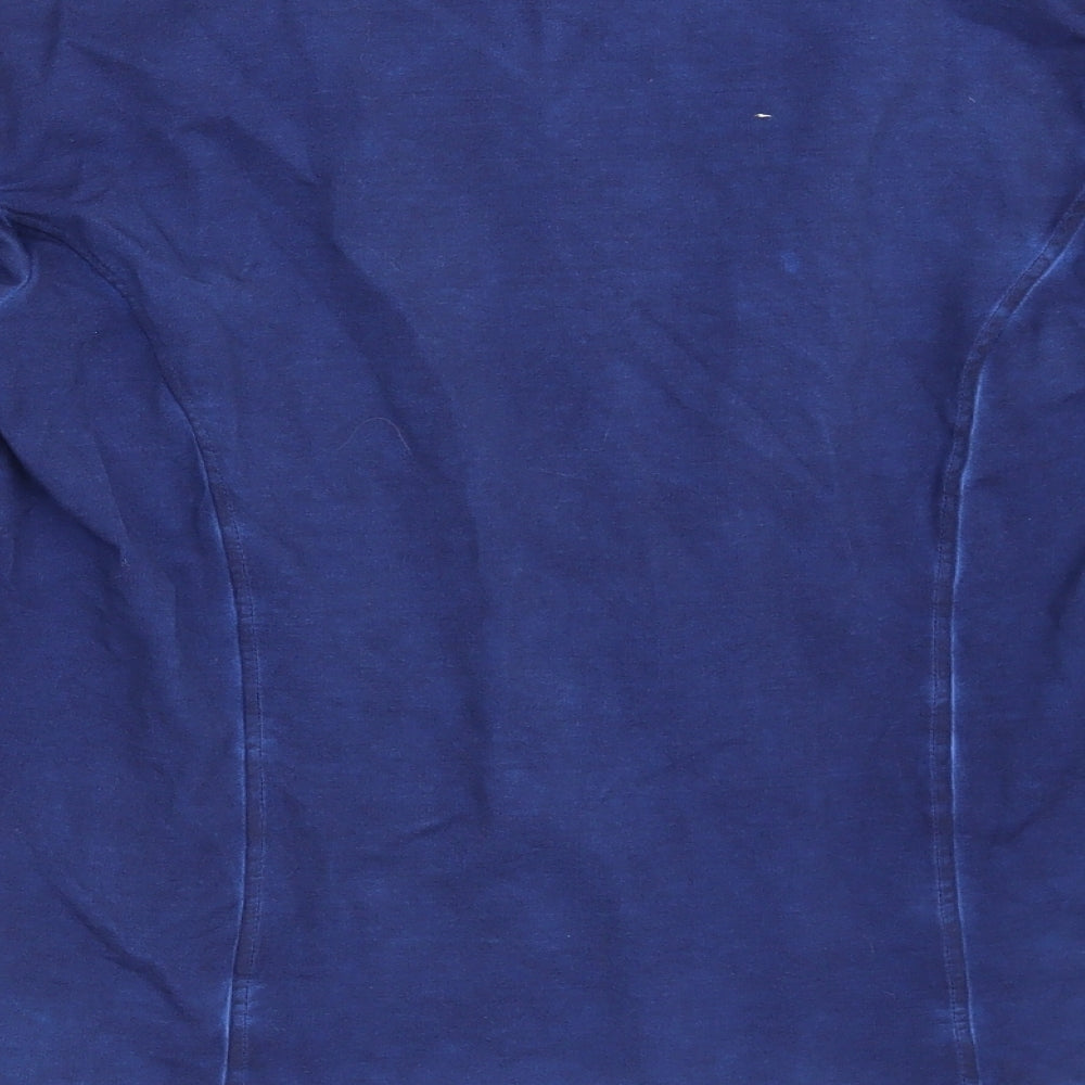 Yest Womens Blue   Jacket  Size 14  Hook & Eye