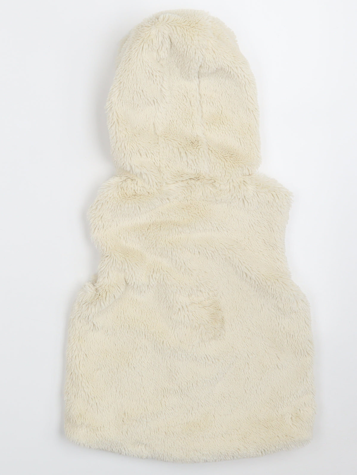 NEXT Girls Ivory   Gilet Jacket Size 4-5 Years  Zip