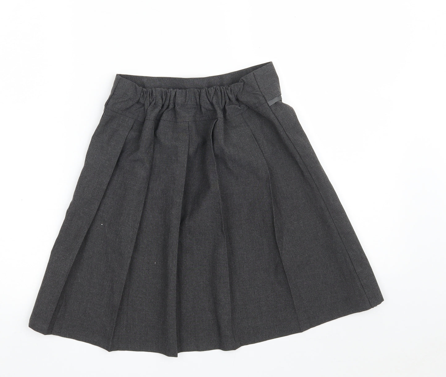 TU Girls Grey  Polyester Pleated Skirt Size 11 Years  Regular